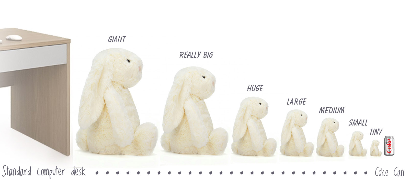 Jellycat Bashful Saffron Bunny Original